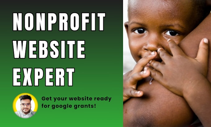 Gig Preview - Design nonprofit, charity, fundraising, ngo, crowdfunding, donation website