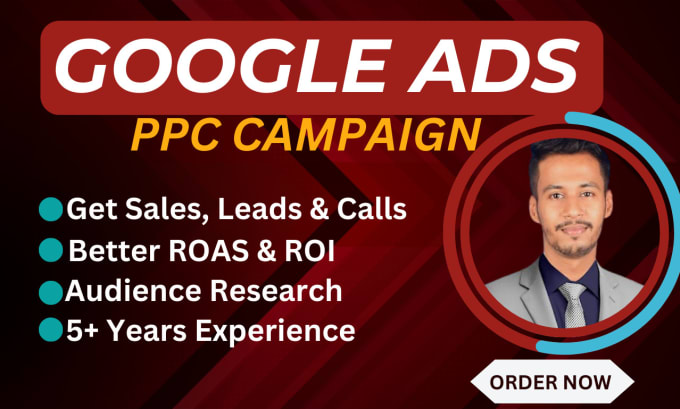 Gig Preview - Setup and manage your google ads adwords PPC campaign