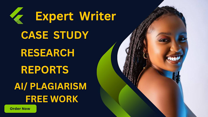 Gig Preview - Do research and summary writing, case study analysis and reports for your firm