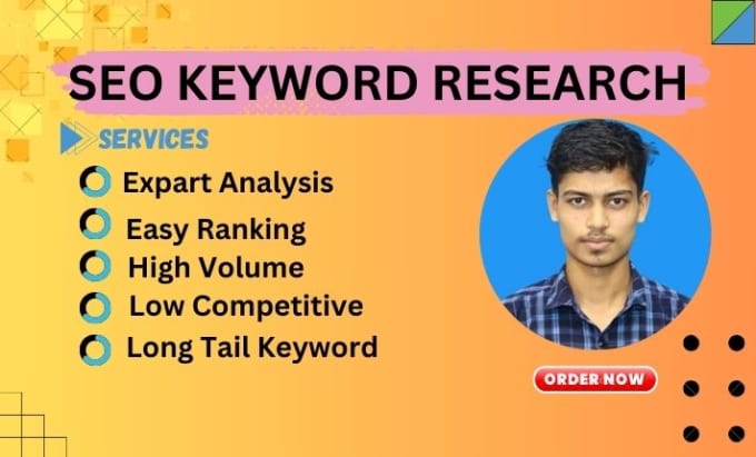 Gig Preview - Do professional SEO keyword research and competitor analysis