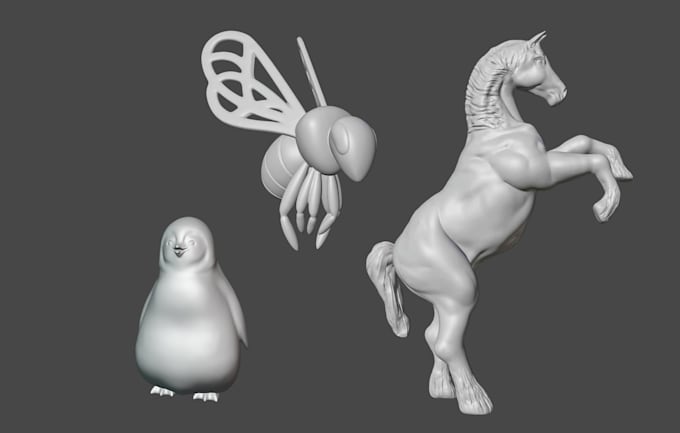 Gig Preview - Create custom 3d sculpted models ready to print