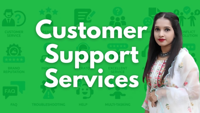 Gig Preview - Serve as your permanent customer service representative