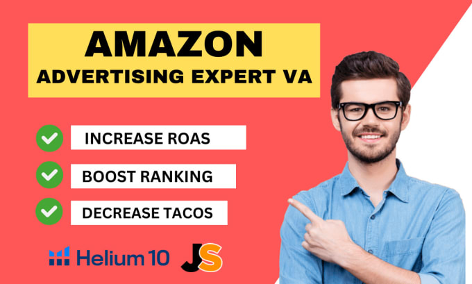 Gig Preview - Be your amazon PPC advertising VA, amazon PPC campaign manager, amazon fba ads