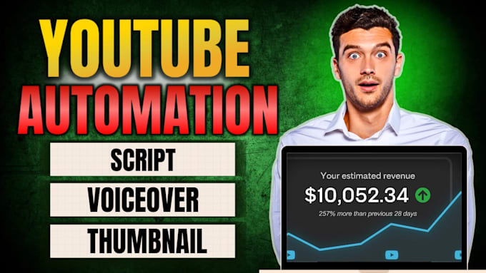 Gig Preview - Create automated cash cow videos,cash cow youtube, cash cow