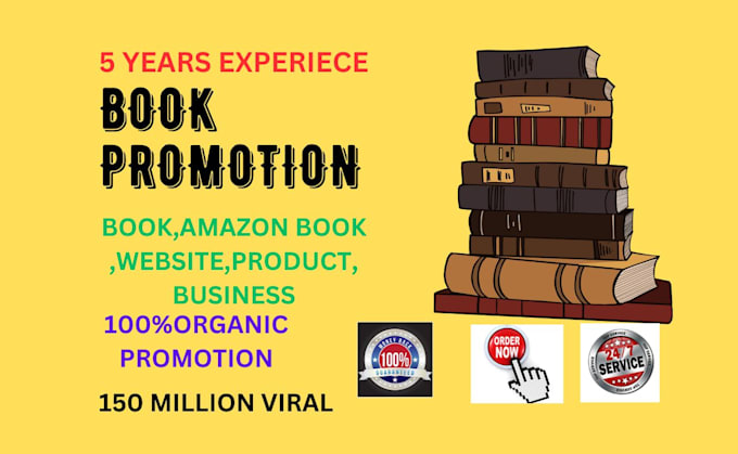 Gig Preview - Promote your book marketing,  and amazon book promotion in usa