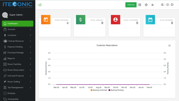 Gig Preview - Create a hotel management software for hospitality domain