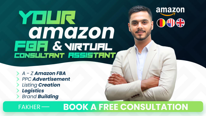 Gig Preview - Be your expert amazon fba consultant and virtual assistant