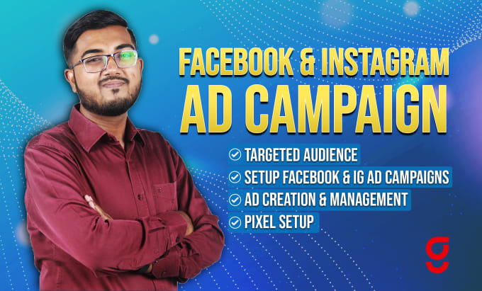 Gig Preview - Set up and manage your facebook and instagram ad campaigns