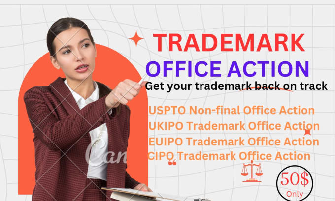 Gig Preview - Fix your trademark office action