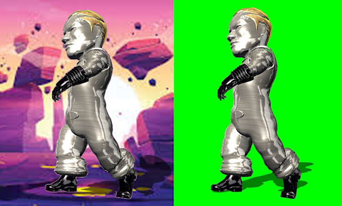 Gig Preview - Remove green screen and rotoscoping and chroma key