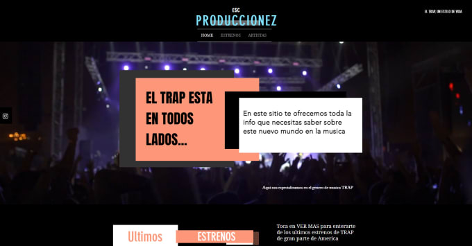 Gig Preview - Diseño landing pages y paginas web