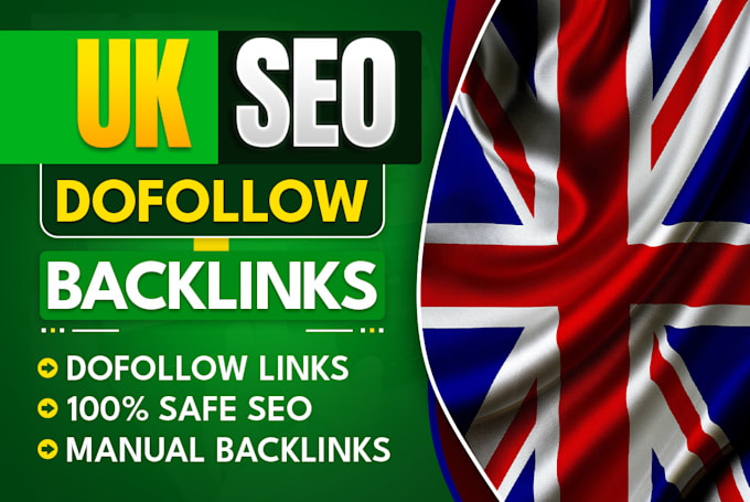 Bestseller - create contextual dofollow UK backlinks white hat link building service