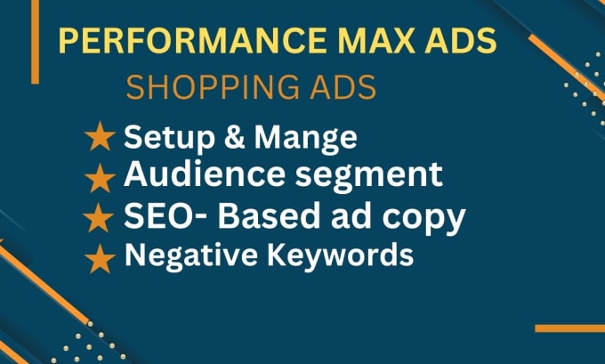 Gig Preview - Setup google ads performance max, and shopping ads  campaign