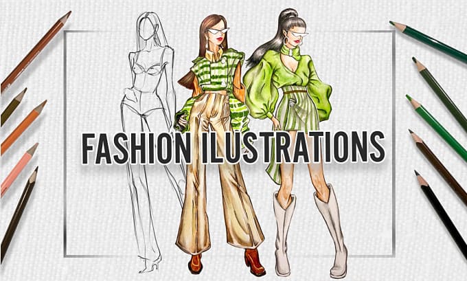 Bestseller - sketch a fashion illustration