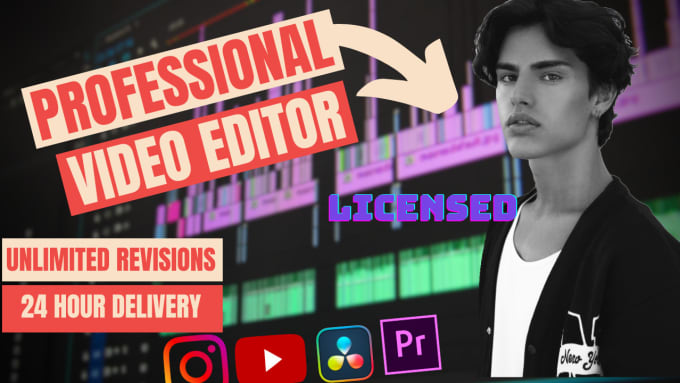 Gig Preview - Do professional social media video editing