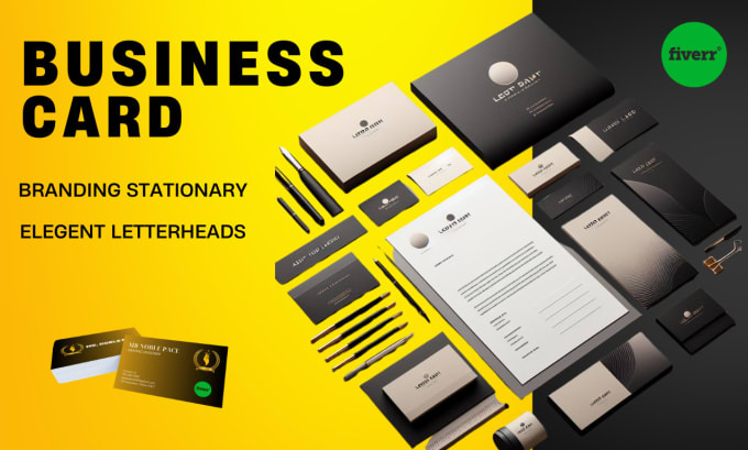 Gig Preview - Design business card, letterhead, stationary and flyer