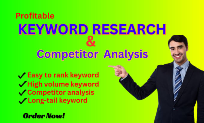 Bestseller - do profitable keyword research and competitor analysis