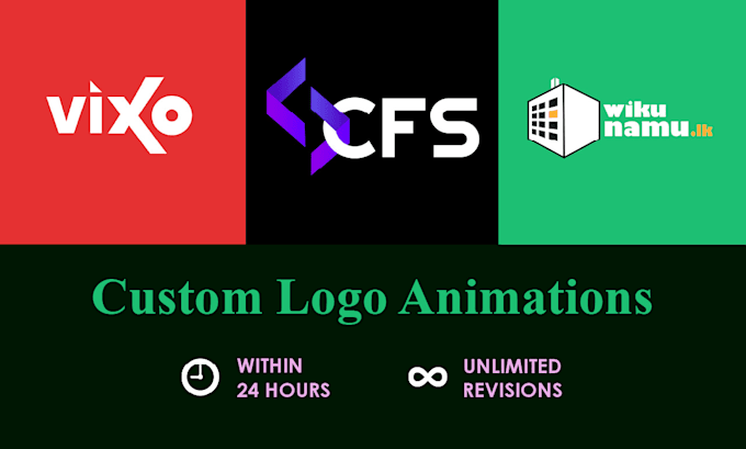 Gig Preview - Create a custom logo animation within 24 hours