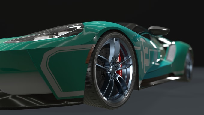 Gig Preview - Do 3d modeling and texturing of vehicle for games or render