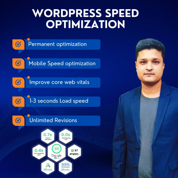 Gig Preview - Increase site speed with google pagespeed insights optimization