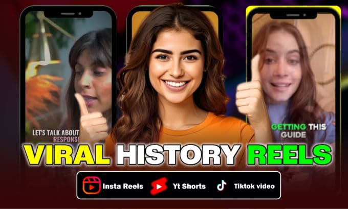 Gig Preview - Create viral enhanced ai history youtube short videos and instagram reels