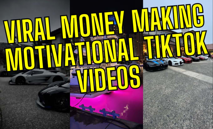 Gig Preview - Do viral money making motivational tiktok instagram videos