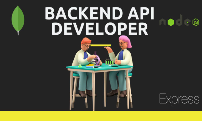 Gig Preview - Develop backend API using nodejs, expressjs and mongodb for crud projects