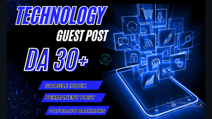 Gig Preview - Do technology guest post on da 30 tech blog with do follow tech backlink