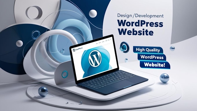 Gig Preview - Design SEO optimized wordpress website