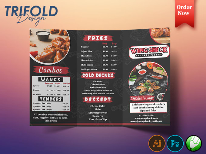 Bestseller - food menu design, restaurant menu design, food flyer design