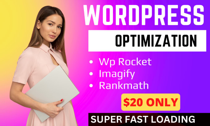 Gig Preview - Install and configure wp rocket, rank math pro, imagify