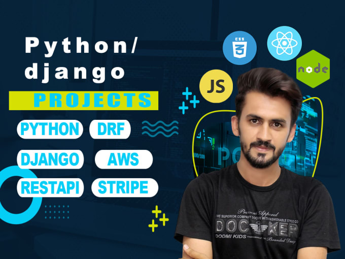 Gig Preview - Do your backend development projects using python and django