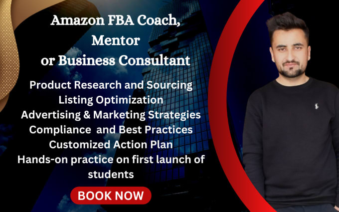 Gig Preview - Be your amazon fba consultant, coach and mentor