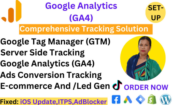 Bestseller - do ga4 server side tracking,ga4 ecommerce tracking,google analytics 4 with GTM