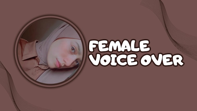 Gig Preview - Record a professional arabic female voiceover