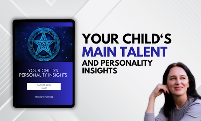 Gig Preview - Uncover your child personality and talent with numerology