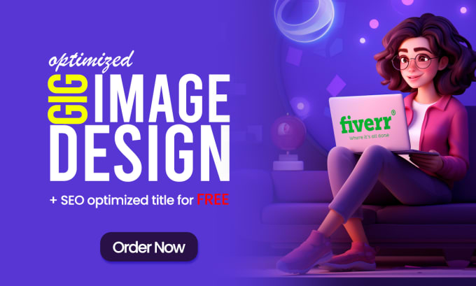 Gig Preview - Design gig images and thumbnails for your fiverr gig