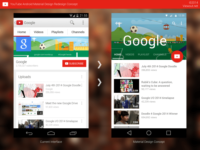 Gig Preview - Reskin your android app to google material design