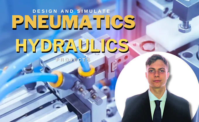 Gig Preview - Design and simulate any pneumatic or hydraulic project