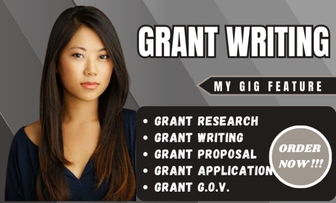 Gig Preview - Do grant proposals grant research and grant applications