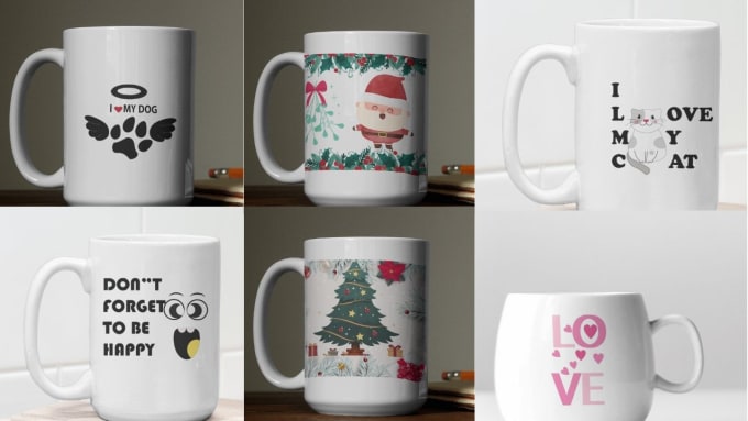 Bestseller - create a custom trendy mug design or coffee cup design