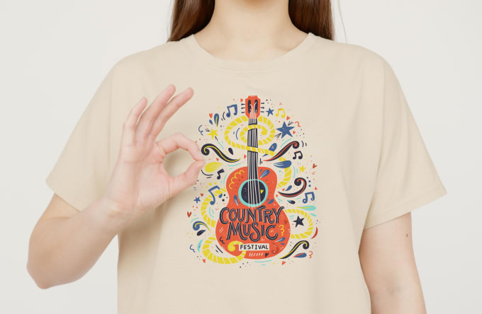 Gig Preview - Do realistic tshirt mockup