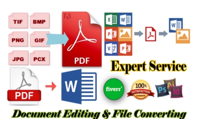 Gig Preview - Do data entry, copy paste, convert pdf to ms word and ms excel