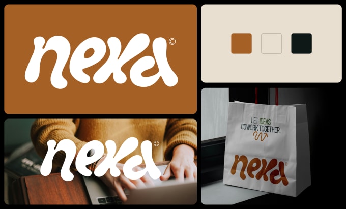 Gig Preview - Design a memorable modern and bold wordmark typographic logo