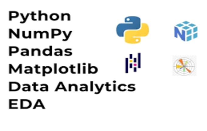 Gig Preview - Do data analytics with python, numpy, matplotlib, pandas