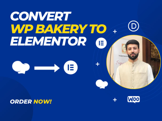 Gig Preview - Migrate your wordpress website from wp bakery to elementor