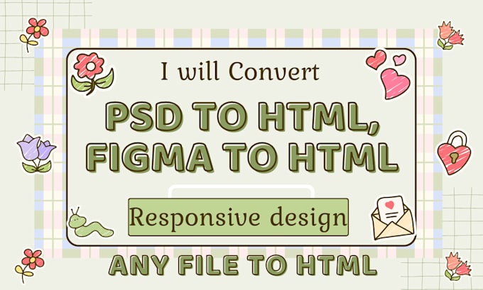 Bestseller - convert figma to html psd to html  xd to html css bootstrap responsive website