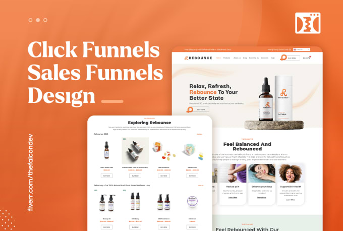 Gig Preview - Build click funnels landing page, high converting sales funnels and website