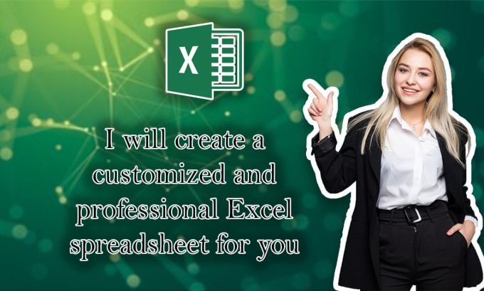 Gig Preview - Create a customized excel spreadsheet for your requirements