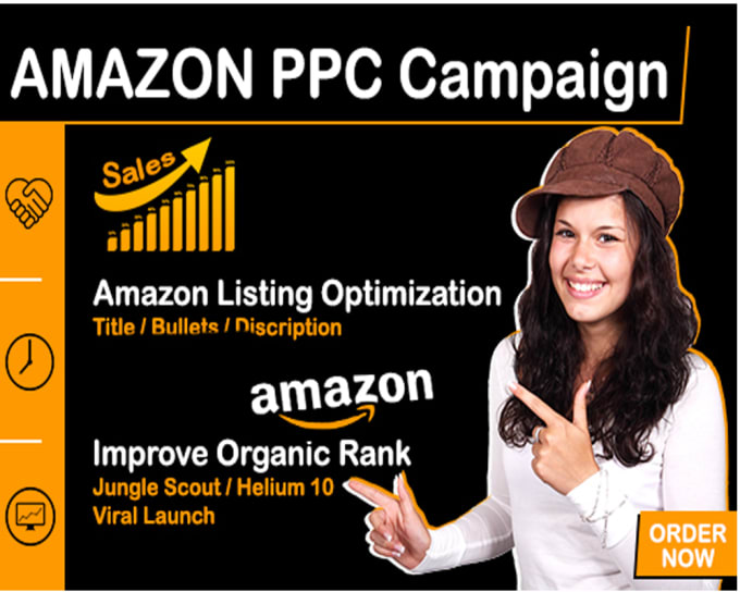 Gig Preview - Setup amazon PPC campaigns, keywords research,  virtual assistant